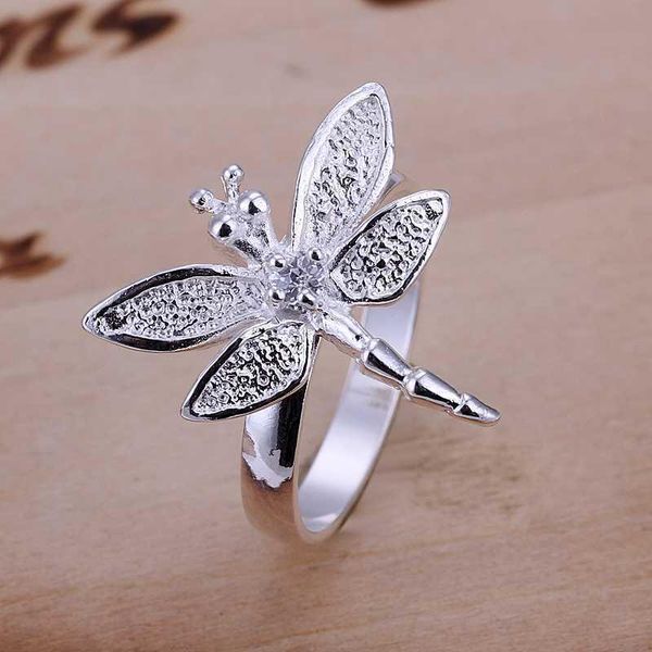 cluster rings women's 925 sterling silver zircon dragonfly ring gift jewelry wholesale, Golden;silver
cluster rings women's 925 sterling silver zircon dragonfly ring gift jewelry wholesale, Golden;silver