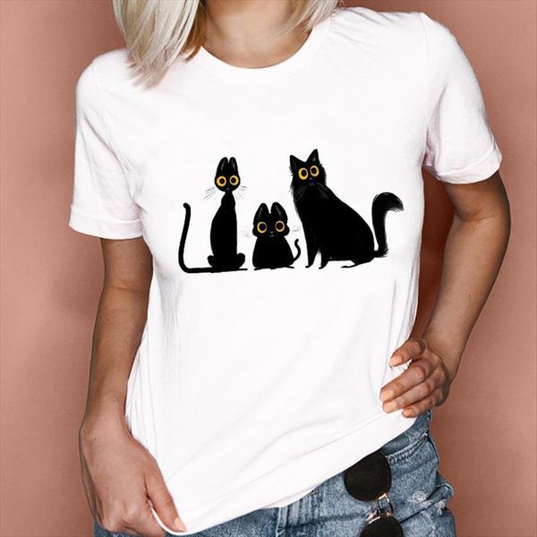 graphic cat funny lovely womens t shirts cartoon trend 90s clothing cute summer spring lady clothes tees print female, White
graphic cat funny lovely womens t shirts cartoon trend 90s clothing cute summer spring lady clothes tees print female, White
