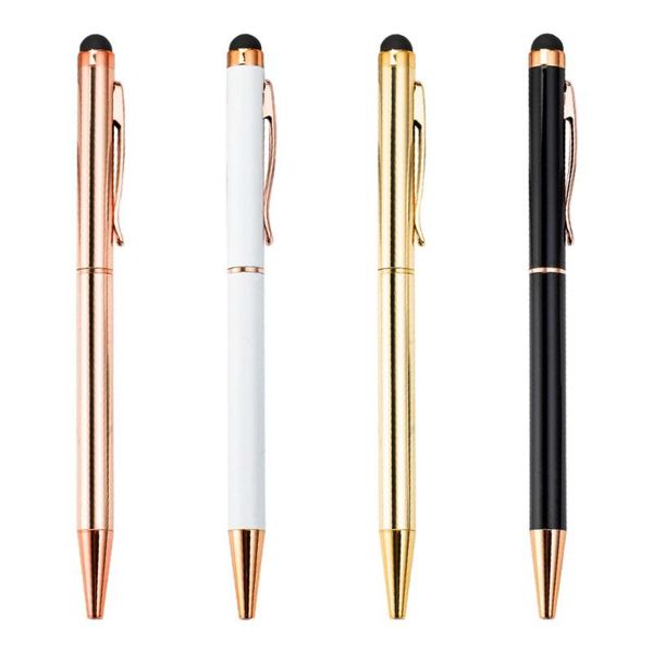 ballpoint pens 1000pcs/lot fashion multicolor metal touch screen rotating pen advertising gift office stationery can custom logo, Blue;orange
ballpoint pens 1000pcs/lot fashion multicolor metal touch screen rotating pen advertising gift office stationery can custom logo, Blue;orange