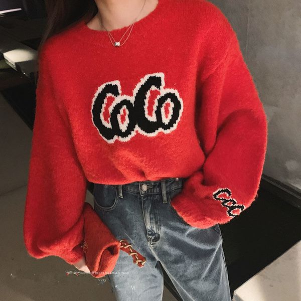 2021 new women autumn luxury brand pullover female embroidered designer long sleeve wool sweaters ladies fashion oneck, Black
2021 new women autumn luxury brand pullover female embroidered designer long sleeve wool sweaters ladies fashion oneck, Black