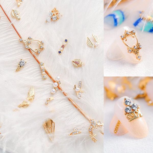nail art decorations 10pcs est pendant chain 3d alloy zircon pearl metal manicure nails diy accessories decoration drill, Silver;gold
nail art decorations 10pcs est pendant chain 3d alloy zircon pearl metal manicure nails diy accessories decoration drill, Silver;gold