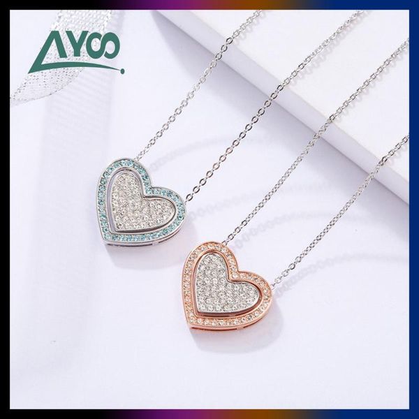 pendant necklaces fashion jewelry swa lovely charm double heart crystal necklace women's clavicle chain sweet romantic women, Silver
pendant necklaces fashion jewelry swa lovely charm double heart crystal necklace women's clavicle chain sweet romantic women, Silver