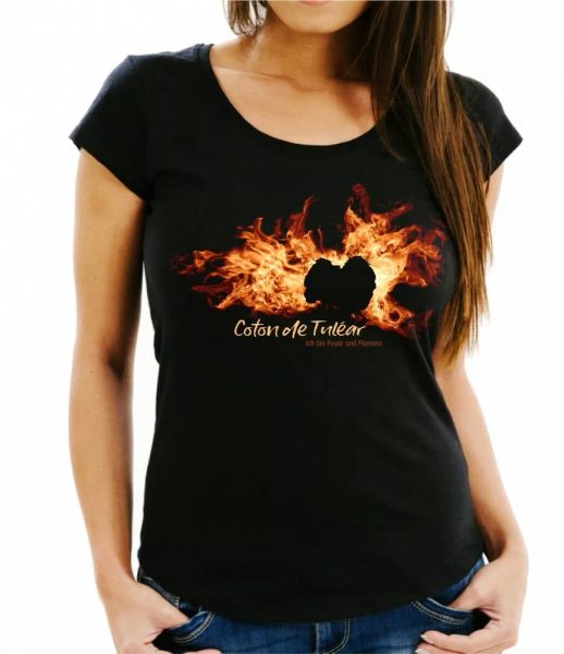 Ladies T-SHIRT COTON DE TULEAR fire and flame by siviwonder Dog Motif, Mainly pictures
Ladies T-SHIRT COTON DE TULEAR fire and flame by siviwonder Dog Motif, Mainly pictures