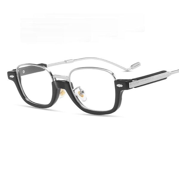 fashion sunglasses frames korean brand women men eyeglasses semi-rimless eyewear for reading myopia prescription lens, Black
fashion sunglasses frames korean brand women men eyeglasses semi-rimless eyewear for reading myopia prescription lens, Black