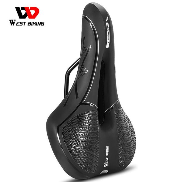 bike saddles west biking professional mtb road bicycle saddle hollow breathable ergonomic cycling seat memory sponge soft cushion 
bike saddles west biking professional mtb road bicycle saddle hollow breathable ergonomic cycling seat memory sponge soft cushion