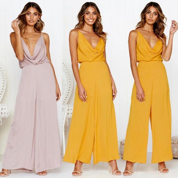 women's jumpsuits & rompers 2021 women loose criss cross backless womens jumpsuit streetwear overalls deep v neck strap, Black;white
women's jumpsuits & rompers 2021 women loose criss cross backless womens jumpsuit streetwear overalls deep v neck strap, Black;white