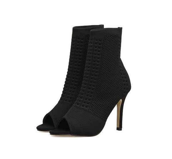 womens boots green elastic knit sock ladies open toe high heels fashion kardashian ankle women pumps sandals, Black
womens boots green elastic knit sock ladies open toe high heels fashion kardashian ankle women pumps sandals, Black