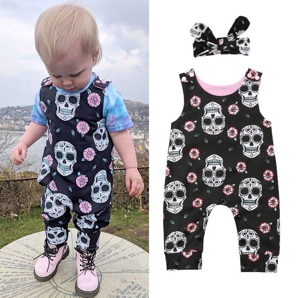 halloween novelty casual infant baby boys girls romper sleeveless pattern print black cotton jumpsuits romper+headband 0-18m, White
halloween novelty casual infant baby boys girls romper sleeveless pattern print black cotton jumpsuits romper+headband 0-18m, White
