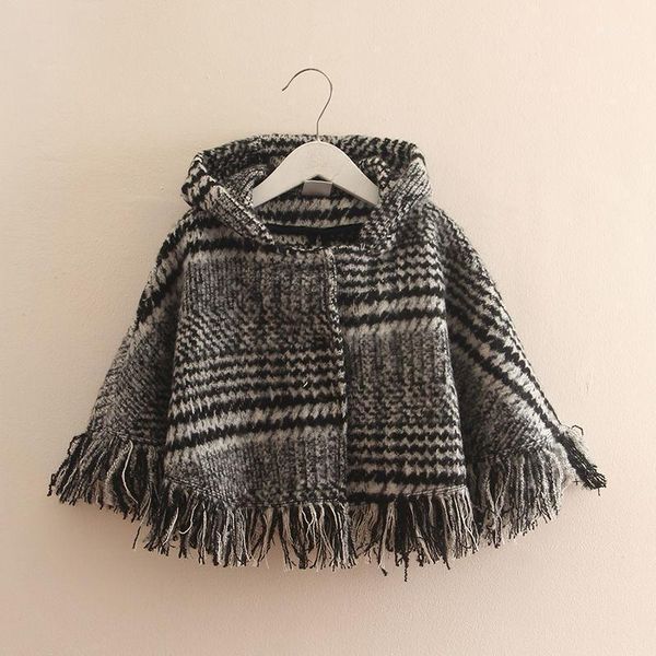 jackets girls knitted wool grid cardigan for kids thousand bird stripes coat children shawl poncho cape irregular cloak outwear1, Blue;gray
jackets girls knitted wool grid cardigan for kids thousand bird stripes coat children shawl poncho cape irregular cloak outwear1, Blue;gray