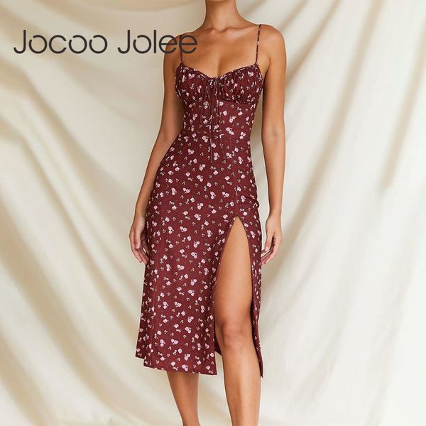 women summer bohemian print long dress strap v neck split midi slim high waist club evening party 210428, Black;gray
women summer bohemian print long dress strap v neck split midi slim high waist club evening party 210428, Black;gray