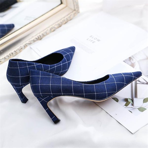 fashionable and leisure pointed stiletto heels low help single shoes female grey plaid joker show thin lady four seasons female, Black
fashionable and leisure pointed stiletto heels low help single shoes female grey plaid joker show thin lady four seasons female, Black