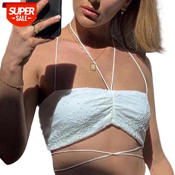 2020 new fashion women nine-point solid summer ladies casual vest sleeveless exposed navel bandage backless tube #nc1o, White
2020 new fashion women nine-point solid summer ladies casual vest sleeveless exposed navel bandage backless tube #nc1o, White