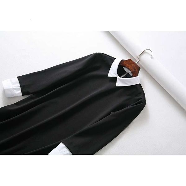 spring wind casual dresses women's fashion versatile show thin baby collar dress temperament short skirt, Black;gray
spring wind casual dresses women's fashion versatile show thin baby collar dress temperament short skirt, Black;gray