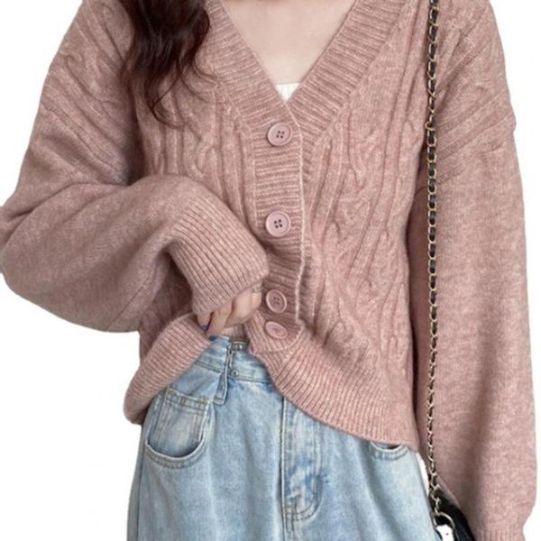women's knits & tees elegant long sleeve sweater women 2021 single-breasted female short cardigan soft flexible knitted, White
women's knits & tees elegant long sleeve sweater women 2021 single-breasted female short cardigan soft flexible knitted, White