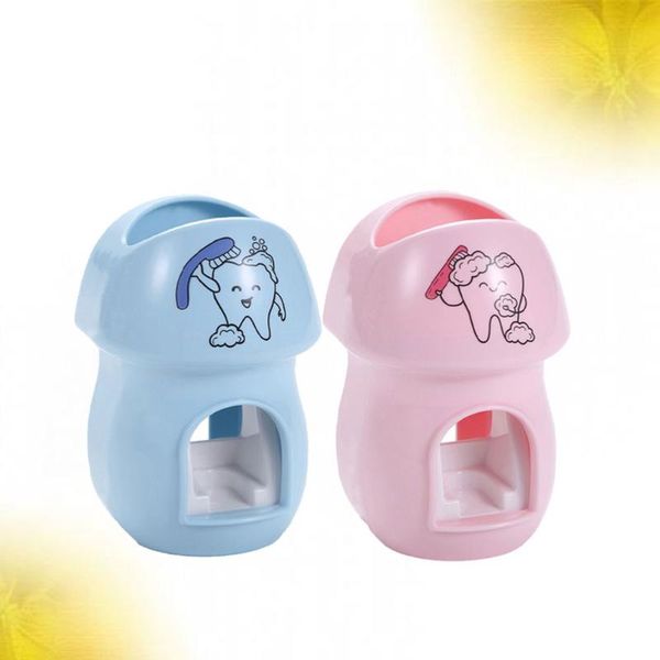 2pcs punch-toothpaste dispensers automatic extruder cartoon squeezer for kids bath accessory set
2pcs punch-toothpaste dispensers automatic extruder cartoon squeezer for kids bath accessory set