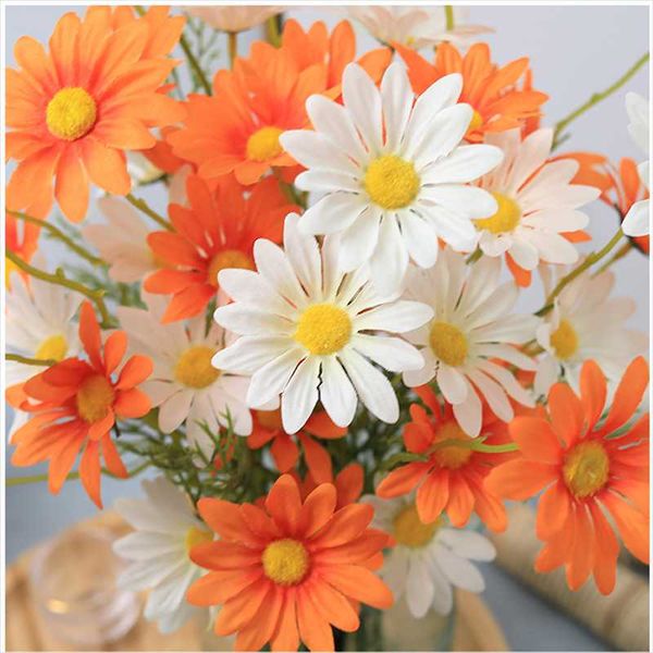 decorative flowers & wreaths 5heads artificial dasiy flower silk fake home gardon birthday party bonsia stament small for wedding holding oj
decorative flowers & wreaths 5heads artificial dasiy flower silk fake home gardon birthday party bonsia stament small for wedding holding oj