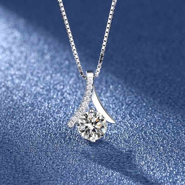 pure silver s9252 momosang necklace women's pendant simple korean one carat gift for girlfriend, Black
pure silver s9252 momosang necklace women's pendant simple korean one carat gift for girlfriend, Black