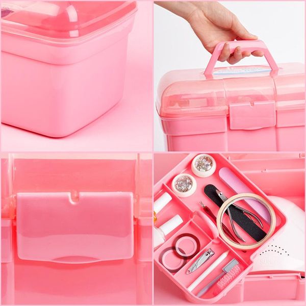nail art kits 1pc double layer plastic storage box for drill bit files holder container case display organizer acrylic manicure tool
nail art kits 1pc double layer plastic storage box for drill bit files holder container case display organizer acrylic manicure tool
