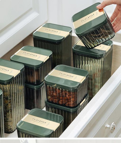 storage bottles & jars airtight tin kitchen food grade transparent plastic multigrain flour sugar sealed fresh tools
storage bottles & jars airtight tin kitchen food grade transparent plastic multigrain flour sugar sealed fresh tools