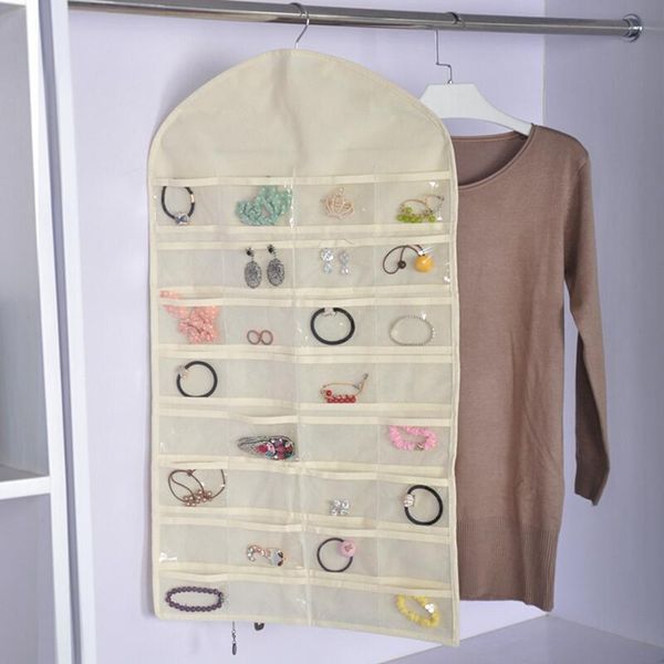 32-square double-sided jewellery small object hanging organizers hanger for wardrobe bedside bathroom dressing room storage boxes & bins
32-square double-sided jewellery small object hanging organizers hanger for wardrobe bedside bathroom dressing room storage boxes & bins