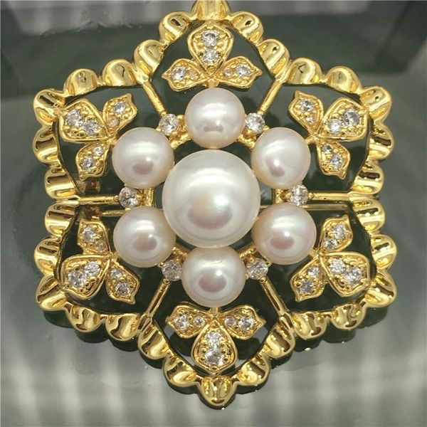 pins, brooches wholesale alluring style austria zircon inlay 5-7mm fw good quality white pearl brooch scarf clips breastpin, Gray
pins, brooches wholesale alluring style austria zircon inlay 5-7mm fw good quality white pearl brooch scarf clips breastpin, Gray