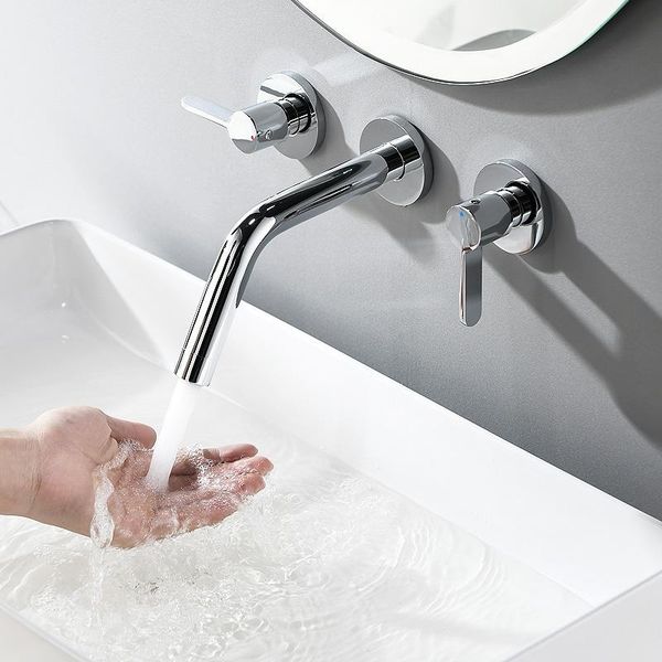 fashion chrome brass bathroom sink faucet wall mounted two handle cold water basin mixer tap faucets
fashion chrome brass bathroom sink faucet wall mounted two handle cold water basin mixer tap faucets