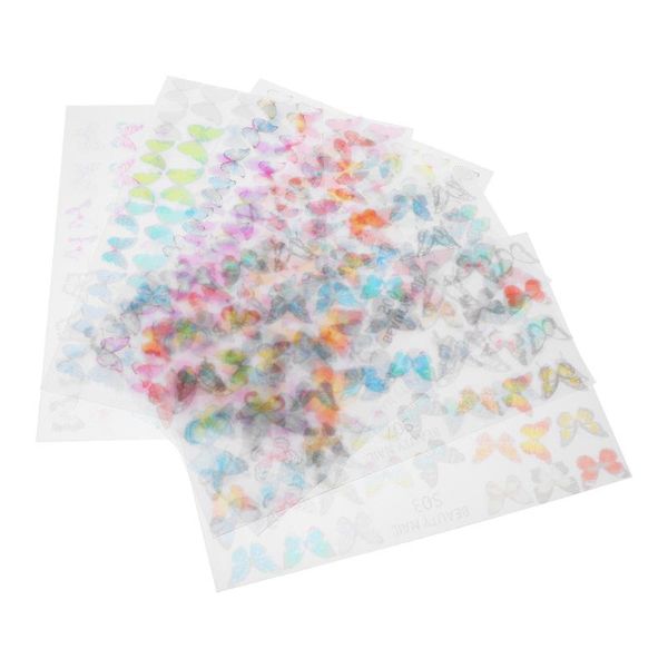 sheets self-adhesive nail decals 3d butterflies sticker manicure decor stickers, Black
sheets self-adhesive nail decals 3d butterflies sticker manicure decor stickers, Black