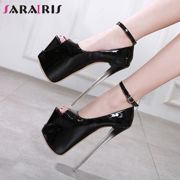 dress shoes sarairis brand ladies party nightclub pumps thin high heels women fashion peep toe platform woman, Black
dress shoes sarairis brand ladies party nightclub pumps thin high heels women fashion peep toe platform woman, Black