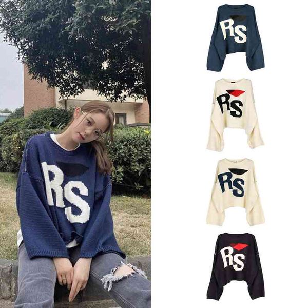 raf simons rs big letter sweater ouyang nana same size ins crew neck t-shirt couple loose short, White;black
raf simons rs big letter sweater ouyang nana same size ins crew neck t-shirt couple loose short, White;black