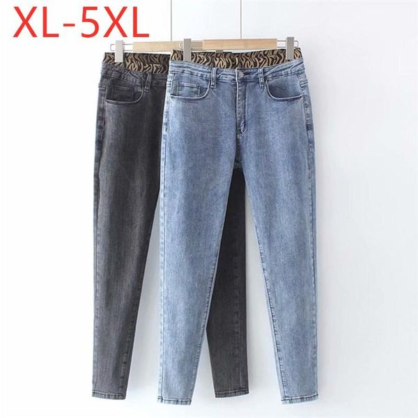 plus size pants 2021 ladies autumn winter pencil jeans for women large slim elastic cotton blue denim trousers 2xl 3xl 4xl 5xl, Black
plus size pants 2021 ladies autumn winter pencil jeans for women large slim elastic cotton blue denim trousers 2xl 3xl 4xl 5xl, Black
