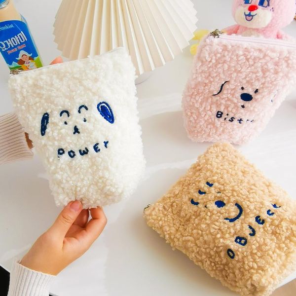 ins pencil case cosmetic storage bag cute cartoon animal embroidery plush large capacity coin purse student bags & cases
ins pencil case cosmetic storage bag cute cartoon animal embroidery plush large capacity coin purse student bags & cases