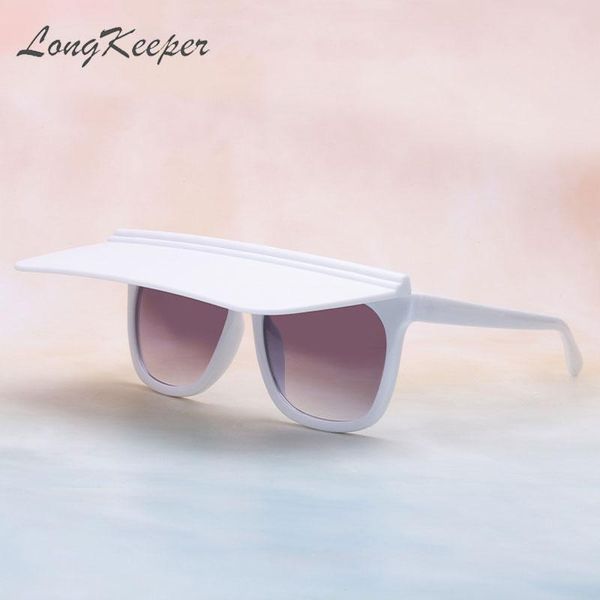 longkeeper fashion shield visor flip up sunglasses women men luxury oversized brand design punk square sun glasses female 2021, White;black
longkeeper fashion shield visor flip up sunglasses women men luxury oversized brand design punk square sun glasses female 2021, White;black