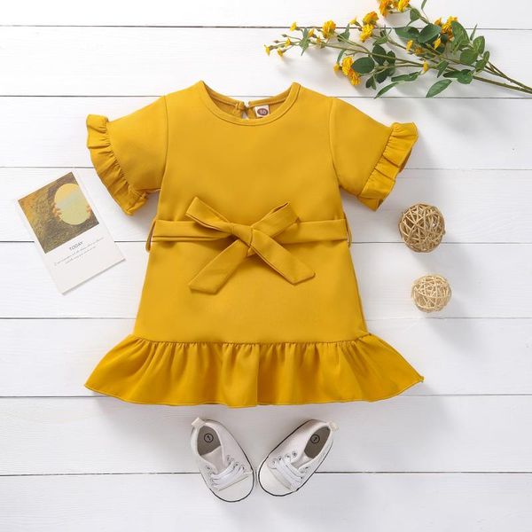 girl's dresses girls dress 2021 summer bow princess baby girl casual children's clothing toddler, Red;yellow
girl's dresses girls dress 2021 summer bow princess baby girl casual children's clothing toddler, Red;yellow
