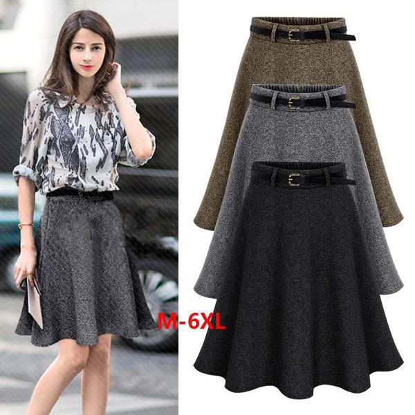 skirts 2021 autumn winter plus size skirt high waist knee length m - 6xl 3xl 4xl 5xl solid black womens clothing 61518
skirts 2021 autumn winter plus size skirt high waist knee length m - 6xl 3xl 4xl 5xl solid black womens clothing 61518