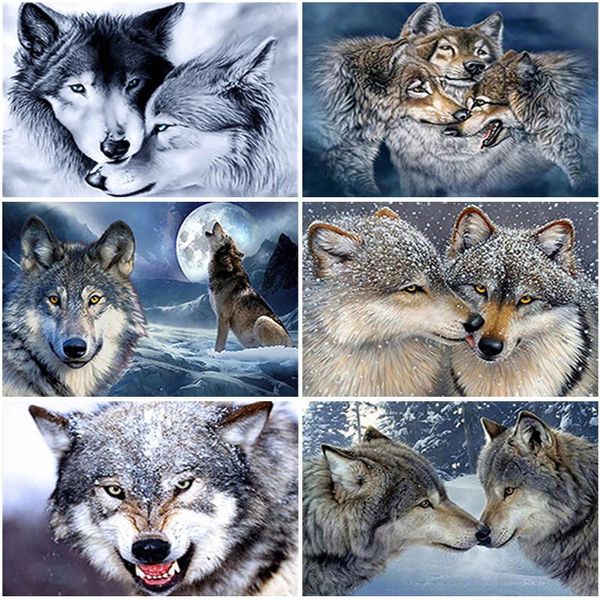 diamond painting 5d diy wolf cross stitch kit embroidery animal full square/round picture of rhinestones handcraft gift
diamond painting 5d diy wolf cross stitch kit embroidery animal full square/round picture of rhinestones handcraft gift