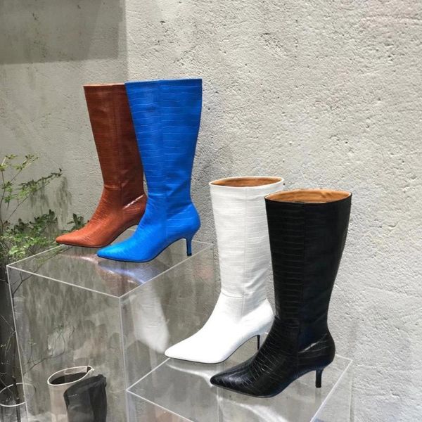 boots winter fashion women knee high heels female riding botas autumn shoes ladies pointed toe nightclub pump booties ns44411, Black
boots winter fashion women knee high heels female riding botas autumn shoes ladies pointed toe nightclub pump booties ns44411, Black