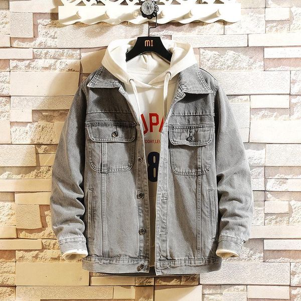 men jeans jacket mens bomber jackets hip hop man vintage grey denim coat streetwear chaqueta hombre m-5xl men's, Black;brown
men jeans jacket mens bomber jackets hip hop man vintage grey denim coat streetwear chaqueta hombre m-5xl men's, Black;brown