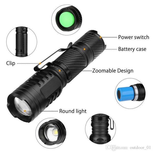 300 meters away aluminum alloy material black mini flashlight indoor emergency flashlight outdoor camping portable life waterproof flashligh
300 meters away aluminum alloy material black mini flashlight indoor emergency flashlight outdoor camping portable life waterproof flashligh