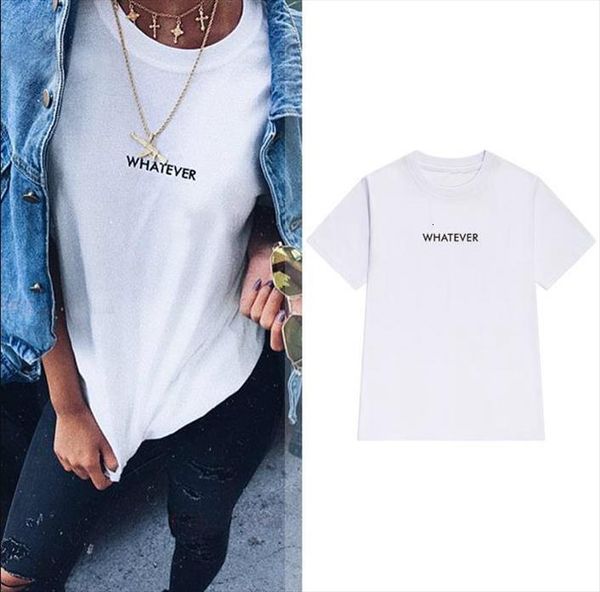 whatever letters and women mens cotton casual womens funny for lady yong girl hipster tumblr ins ship s, White;black
whatever letters and women mens cotton casual womens funny for lady yong girl hipster tumblr ins ship s, White;black