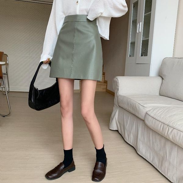 skirts black high waist thin a-line skirt female 2021 spring and summer bag hip short pu leather
skirts black high waist thin a-line skirt female 2021 spring and summer bag hip short pu leather