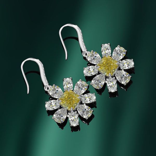 stud 100% 925 sterling silver earring created 7*7mm high carbond diamond sparkling wedding earrings for women party fine jewelry, Golden;silver
stud 100% 925 sterling silver earring created 7*7mm high carbond diamond sparkling wedding earrings for women party fine jewelry, Golden;silver