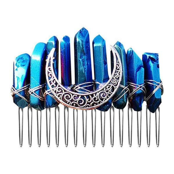 gradient rainbow faux raw crystal hair comb angel aura bridal wedding hairpin y5gc accessories
gradient rainbow faux raw crystal hair comb angel aura bridal wedding hairpin y5gc accessories