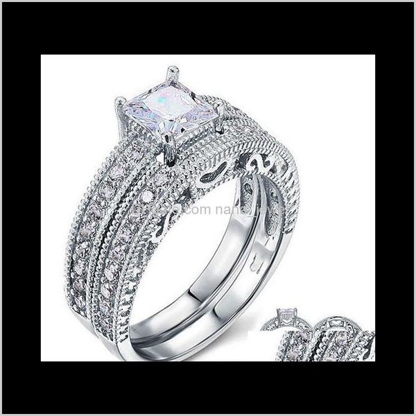 wholesale luxury jewelry custom ring 10kt white gold filled white z princess cut simulated diamond wedding women ring set gift siz omvkt, Silver
wholesale luxury jewelry custom ring 10kt white gold filled white z princess cut simulated diamond wedding women ring set gift siz omvkt, Silver