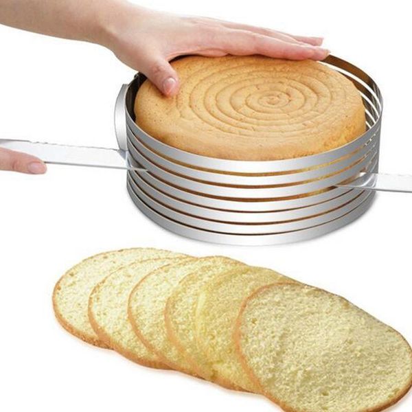 cake tools stainless steel cutter slicer adjustable round bread ring mold diy baking kitchen accessoires
cake tools stainless steel cutter slicer adjustable round bread ring mold diy baking kitchen accessoires