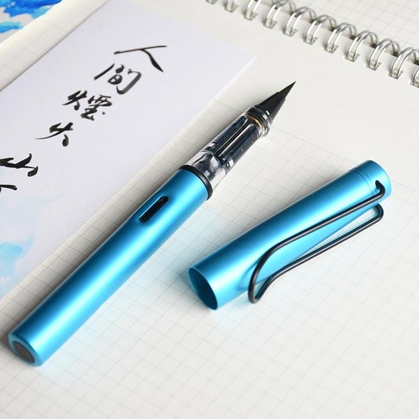 fountain pens pen style calligraphy brush soft weasel hair small regular script for painting school supplies
fountain pens pen style calligraphy brush soft weasel hair small regular script for painting school supplies