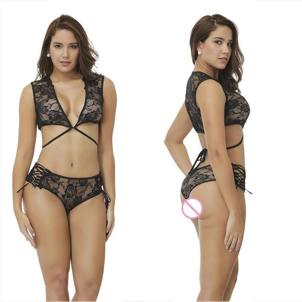 bras sets hkmn plus size lingerie set for women push up bra and panty lace underwear bralette transparent babydoll, Red;black
bras sets hkmn plus size lingerie set for women push up bra and panty lace underwear bralette transparent babydoll, Red;black