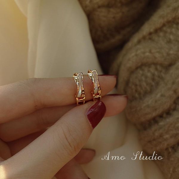 stud french retro geometric shell cross earrings female spring fashion temperament simple ins tide, Golden;silver
stud french retro geometric shell cross earrings female spring fashion temperament simple ins tide, Golden;silver