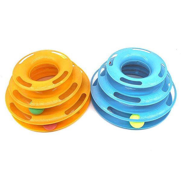 cat toys 3 levels pet toy funny tower tracks disc training intelligence amusement plate ball for cats
cat toys 3 levels pet toy funny tower tracks disc training intelligence amusement plate ball for cats