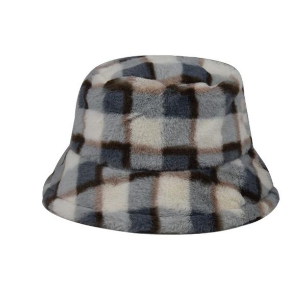 wide brim hats 2021 winter man women's grid tie-dye plush bucket hat japanese sweet and lovely fisherman warm padded basin cap, Blue;gray
wide brim hats 2021 winter man women's grid tie-dye plush bucket hat japanese sweet and lovely fisherman warm padded basin cap, Blue;gray