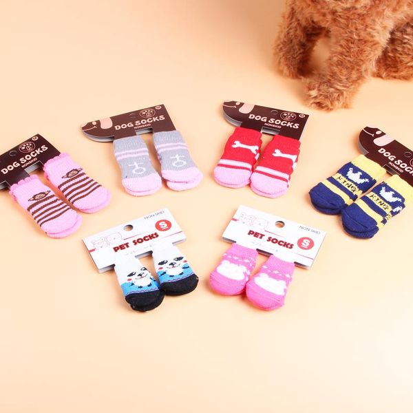 dog apparel anti-slip pet socks knit small cat dogs winter thick warm protector booties accessories oo50wz
dog apparel anti-slip pet socks knit small cat dogs winter thick warm protector booties accessories oo50wz